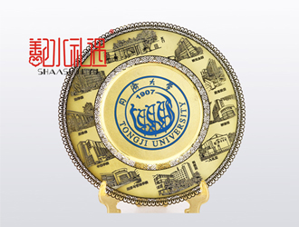 高校金属纪念盘纪念品定制哪家好？